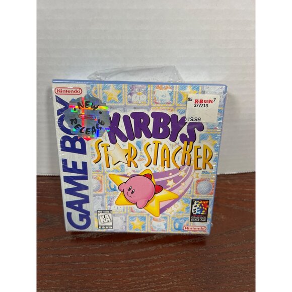 Kirbys Star Stacker Game Boy Cartridge Complete In Box Vintage 1997 Nintendo - Picture 4 of 5